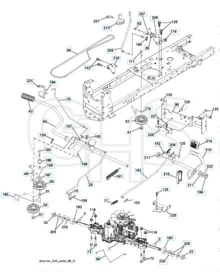Husqvarna Yth23K46 - Drive