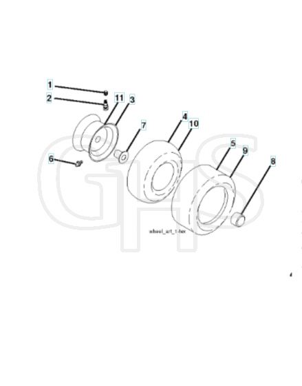 Husqvarna Yth23V42 - Wheels & Tyres