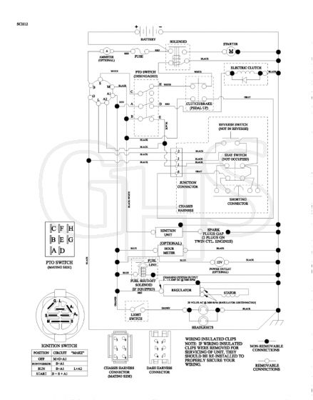 Husqvarna Yth23V42Ls - Schematic