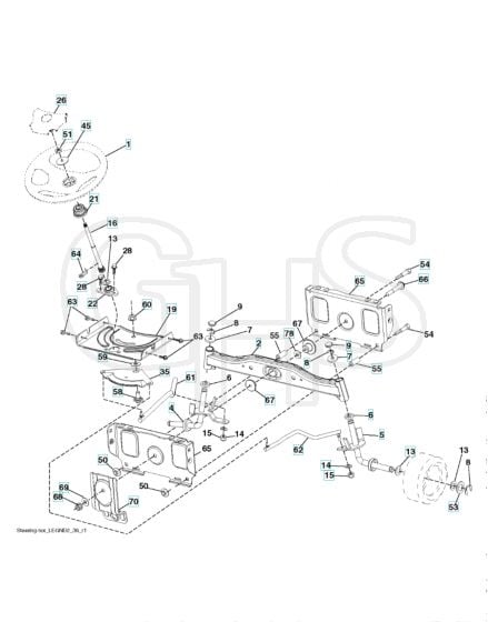 Husqvarna Yth23V42Ls - Steering