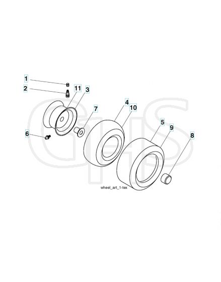 Husqvarna Yth23V42Ls - Wheels & Tyres