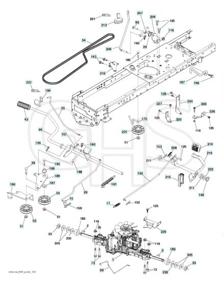 Husqvarna Yth25K54 - Drive