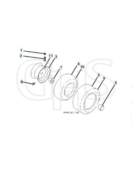Husqvarna Yth2648Tdf - Wheels & Tyres