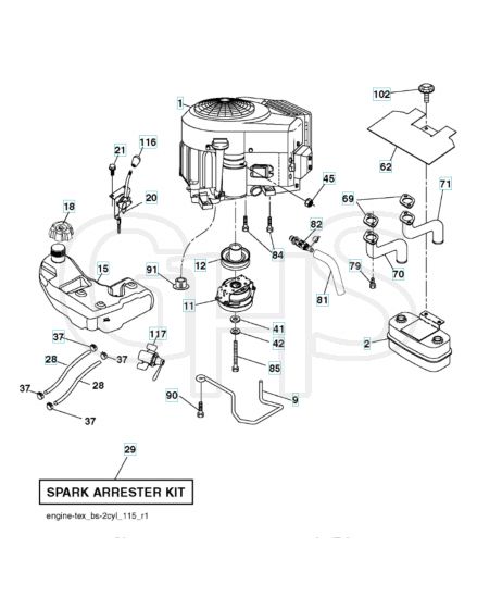 Husqvarna Yth2648Tdrf - Engine