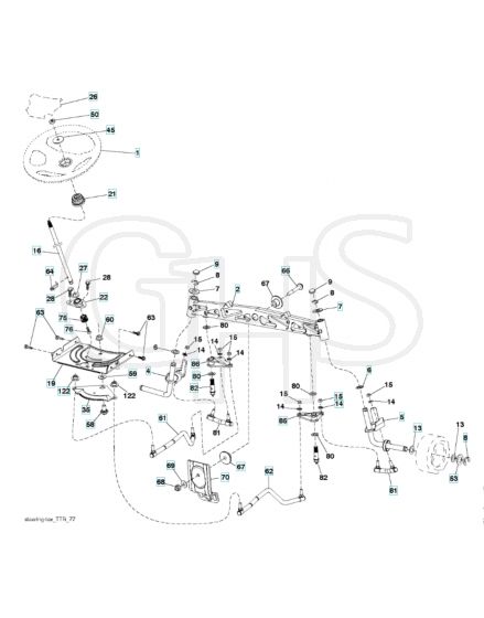 Husqvarna Yth2648Tdrf - Steering