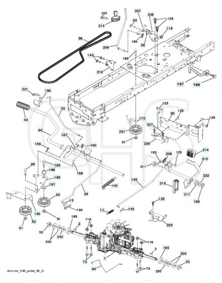 Husqvarna Yth26V54 - Drive