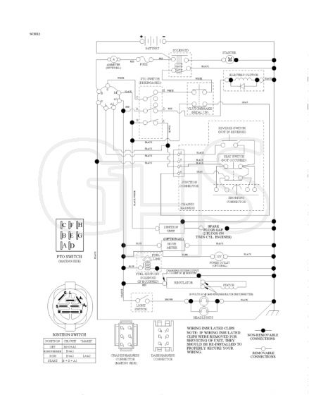 Husqvarna Yth 183T - Schematic