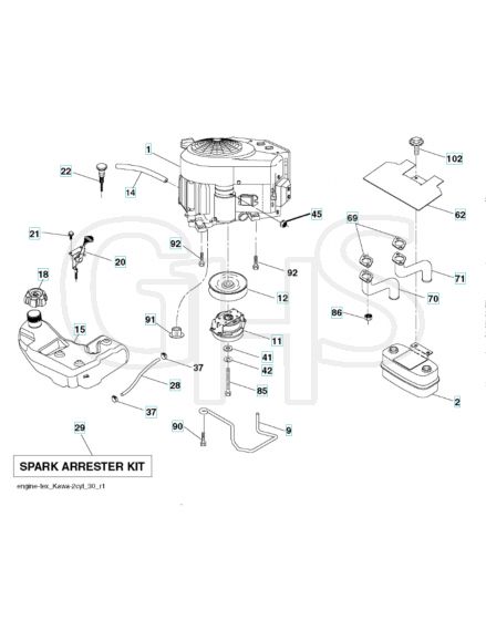 Husqvarna Yth 224T - Engine