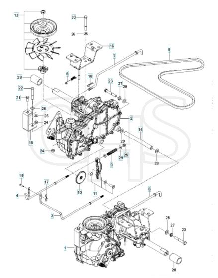 Husqvarna Z142 - Hydraulic Pump