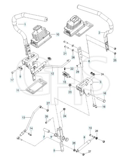 Husqvarna Z142 - Steering