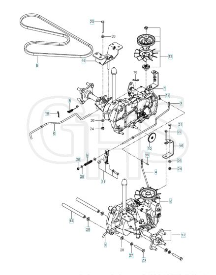 Husqvarna Z246 - Hydraulic Pump