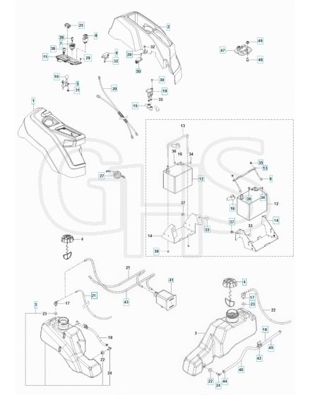 Husqvarna Z246 - Ignition System