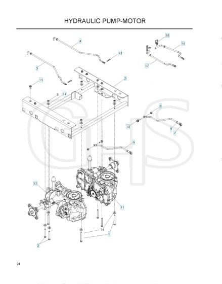 Husqvarna Z4219 - Hydraulic Pump