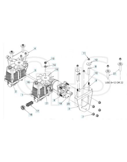 Husqvarna Z454 X - Transmission