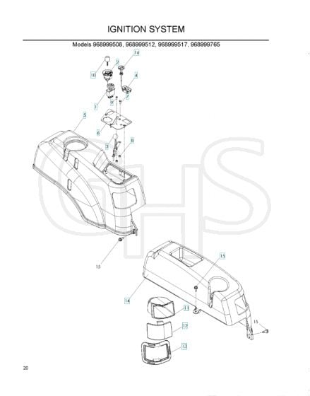 Husqvarna Z4824 - Ignition System