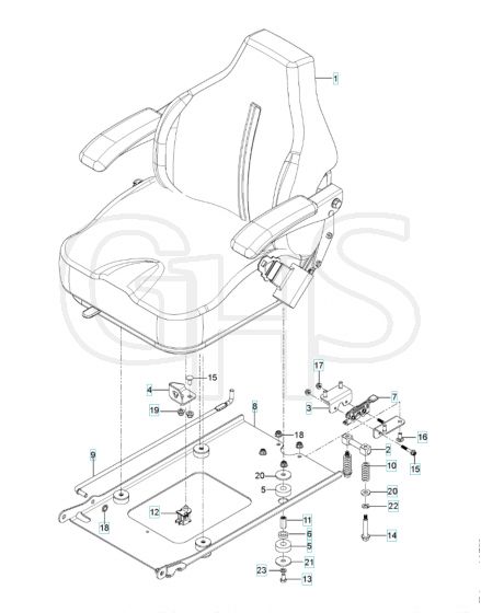 Husqvarna Z548 L - Seat