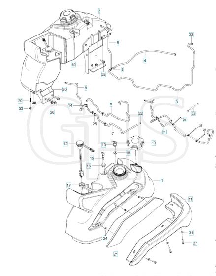 Husqvarna Z554 - Fuel System