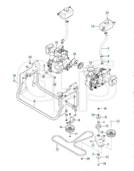 Husqvarna Z554 - Hydraulic Pump