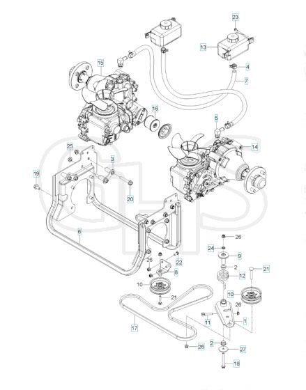 Husqvarna Z560L - Hydraulic Pump