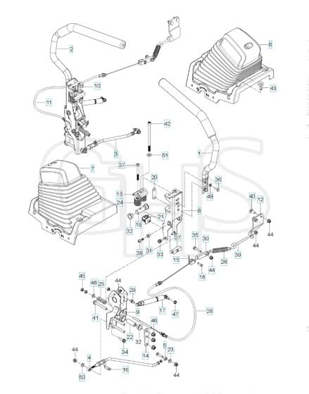 Husqvarna Z572X - Steering 2