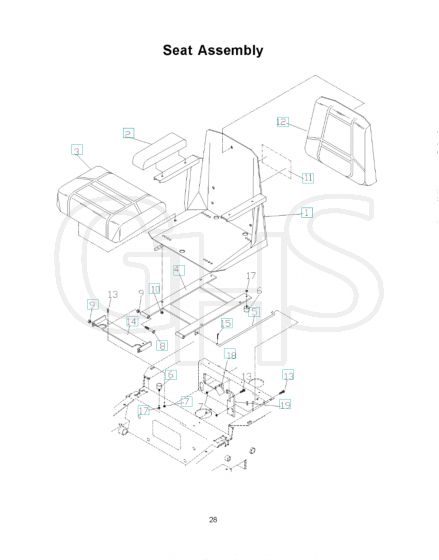 Husqvarna Zth7227 Kob - Seat