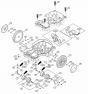 Genuine Stihl RMI422.2 P / C - Lower housing, chassis