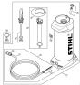 Genuine Stihl TS700 / M - Pressurized water tank