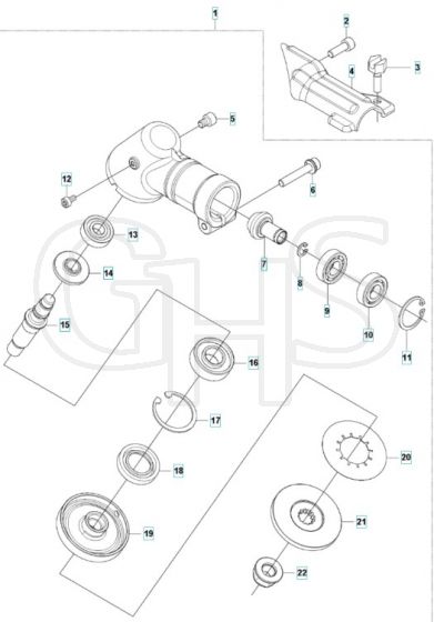 Husqvarna 236r - Gears