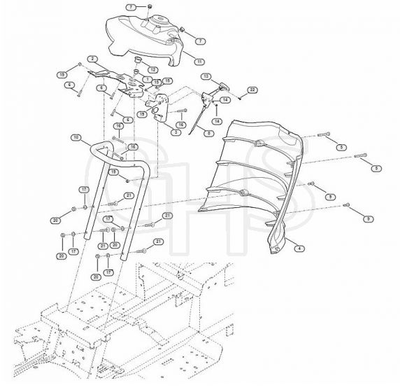 Genuine Stihl RT5097.1 / B - Dashboard