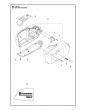 Husqvarna 136Lic - Battery Housing