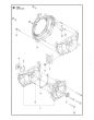 Husqvarna 143R-II - Crankcase