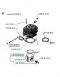 Husqvarna 266 - Cylinder Piston