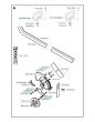 Husqvarna 322E - Shaft & Handle
