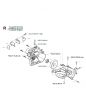 Husqvarna 325RDx - Crankcase & Clutchdrum