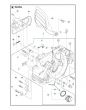 Husqvarna 435II - Crankcase