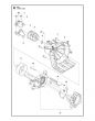 Husqvarna 522L - Crankcase