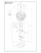 Husqvarna 541RST - Cylinder Piston