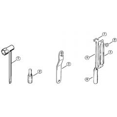 Genuine Stihl 010 AV / S - Tools, Extras