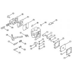 Genuine Stihl 011 AVE / K - Carburetor WT-29