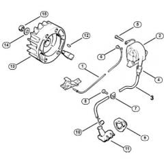 Genuine Stihl 011 AVE / M - Ignition system