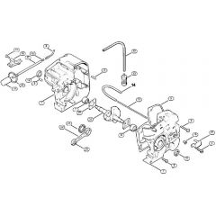 Genuine Stihl 012 AVEQ / A - Crankcase