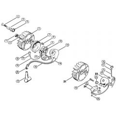 Genuine Stihl 015 AV / F - Ignition system