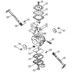 Genuine Stihl 018 C / J - Carburetor C1Q-S43 (49.2000)