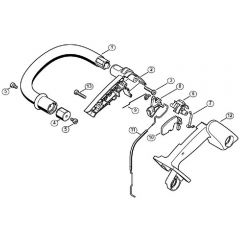 Genuine Stihl 019 T / F - Handlebar