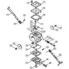 Genuine Stihl 020 T / M - Carburetor WT-326