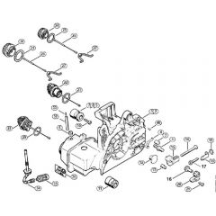 Genuine Stihl 023 L / D - Motor housing