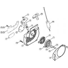 Genuine Stihl 025 / L - Rewind starter