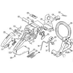 Genuine Stihl 025 / O - Handle housing