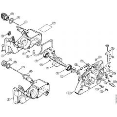 Genuine Stihl 026 C / A - Crankcase