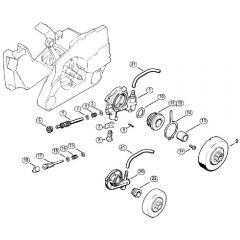 Genuine Stihl 026 C / C - Oil pump